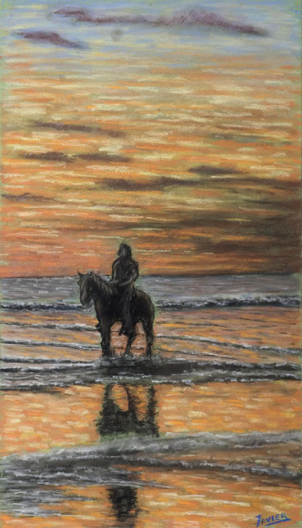 Atardecer a caballo