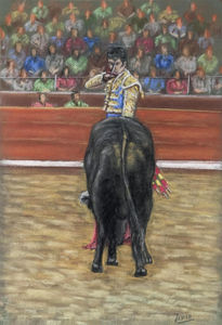 Toros. suerte de matar