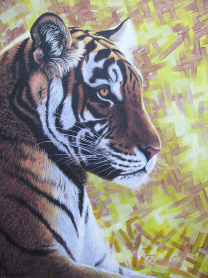 EL TIGRE (107x81cm)...