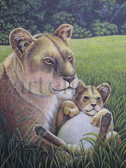 MADRE FIERA (107x81cm) OFERTA Acrylic Panel Animals