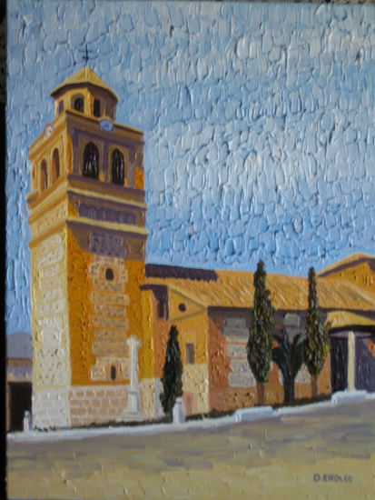 TORRE DE GÁLVEZ LUMINOSA Oil Canvas Landscaping