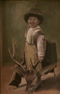 Niño cazador