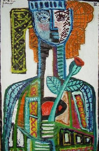 Mujer y flor 9