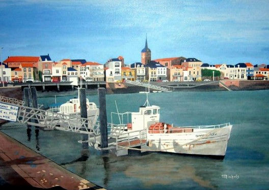 Les Sables-d´Olonne Acrylic Canvas Landscaping