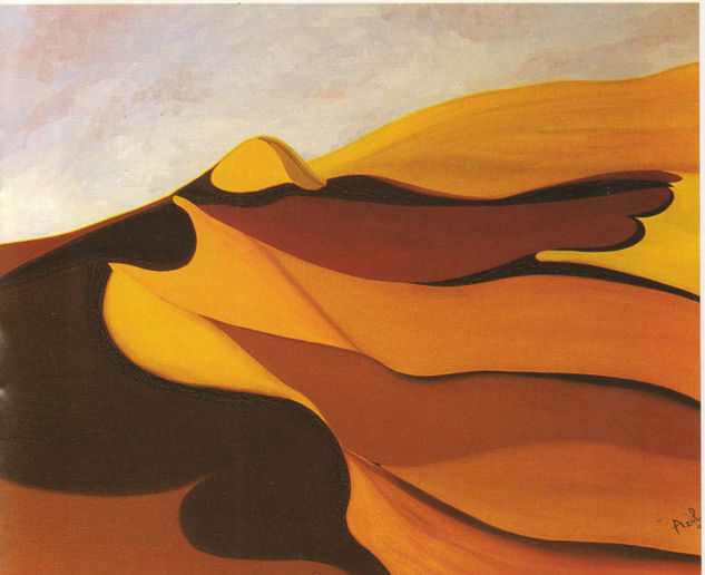 Desierto Oil Canvas Landscaping