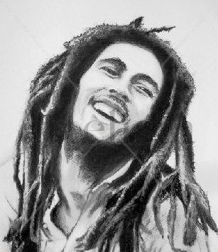 Bob Marley Otros Cartulina Retrato