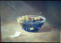 Cuenco con uvas