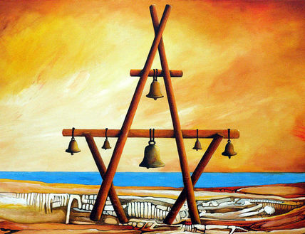 "Caracoles de bronce"