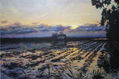 Ocaso de la albufera