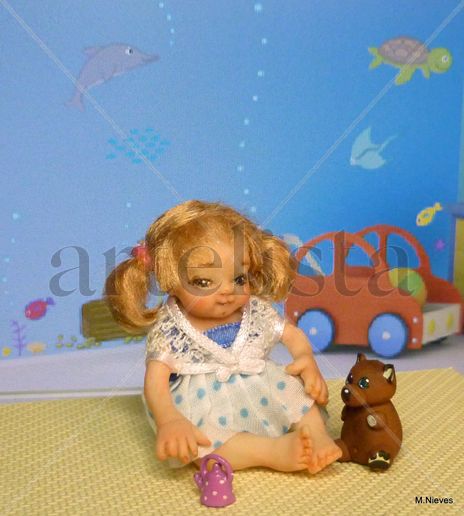 Niña rubia