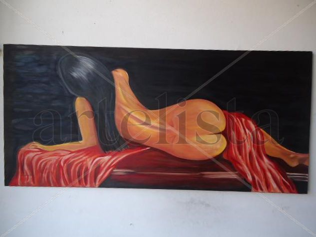 morena Oil Canvas Nude Paintings