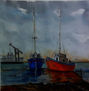 En el puerto de Montevideo