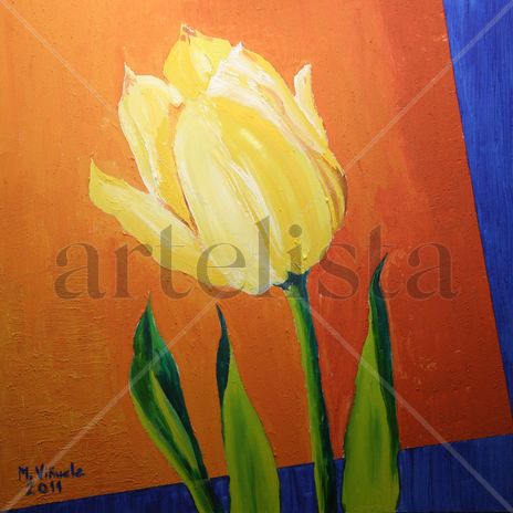 Tulipan amarillo