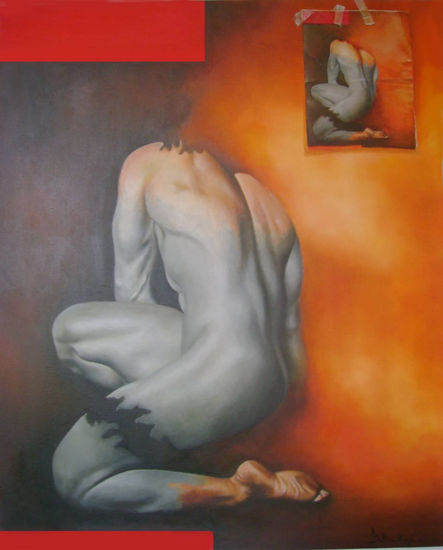 sin titulo Oil Canvas Nude Paintings