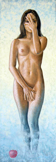 Mascara-Serie Nacimiento Oil Canvas Nude Paintings