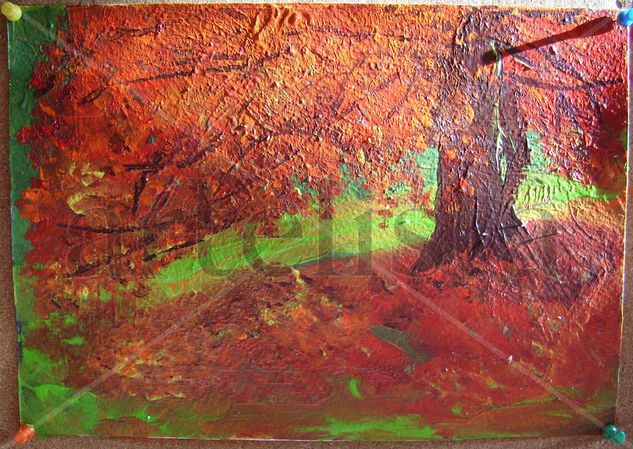 Otoño Acrylic Paper Landscaping