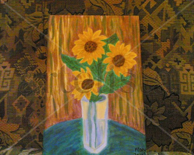 los tres girasoles