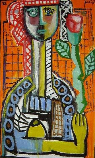 Mujer y flor 11