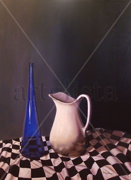 Bottle and pitcher