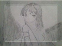 Chica anime art