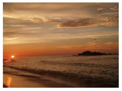 Atardecer en Lurin
