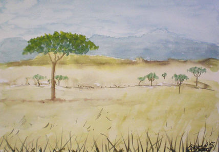 Paisaje árido
