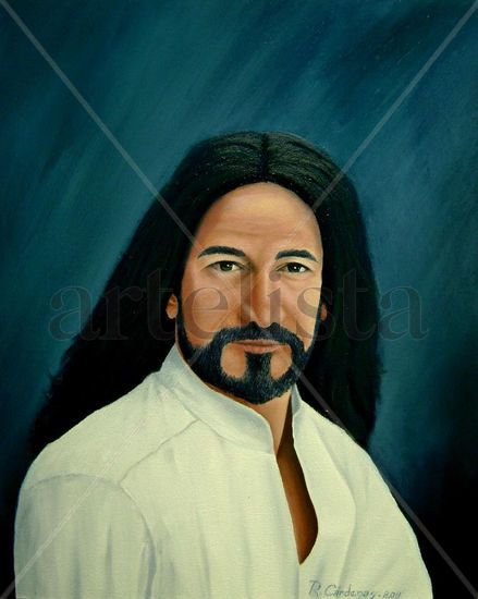 MARCO ANTONIO Oil Canvas Portrait