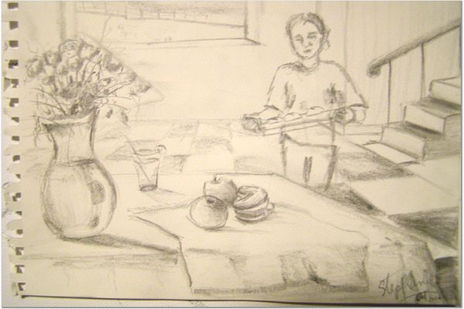 Bodegon en boceto1
