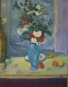 flores Oil Paper Still Life Paintings