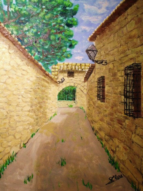 callejones de la Catedral de Baeza (jaen)