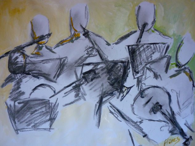 Ensayo amarillo I 60x 20 cm 