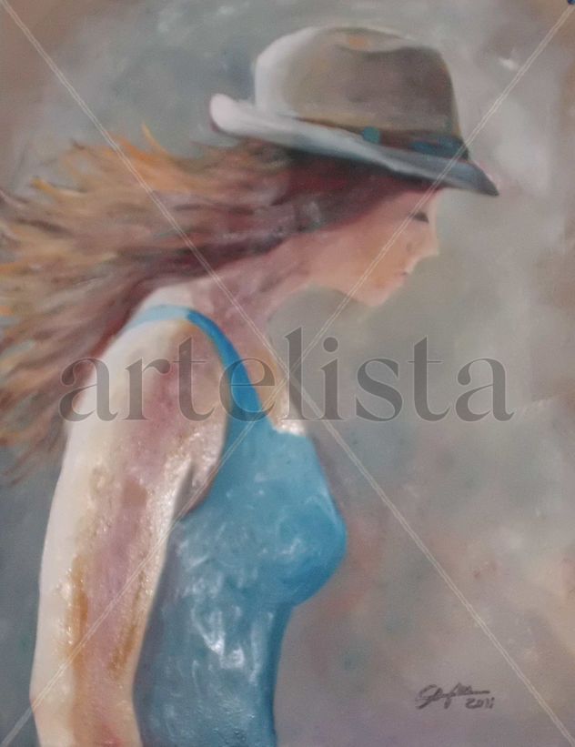 La chica del sombrero