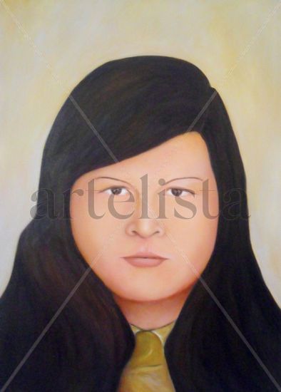 retrato Oil Canvas Portrait