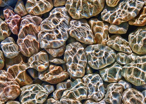 River stones