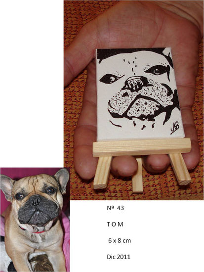 TOM Felt-tip pen Canvas Animals