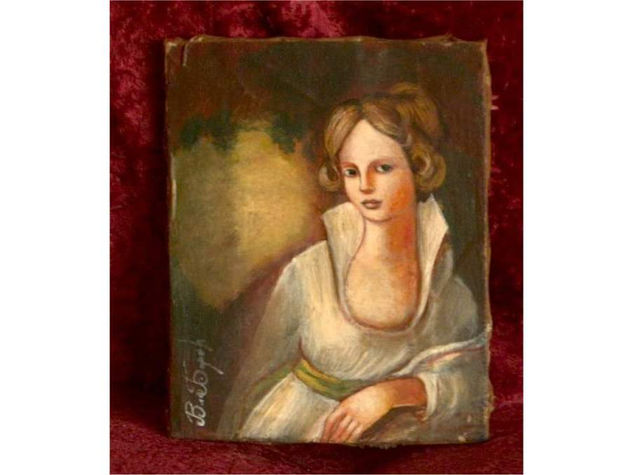 Countess Tolstoj portrait oil painting on canvas Óleo Lienzo Retrato