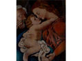 Holy Family oil painting on canvas signed