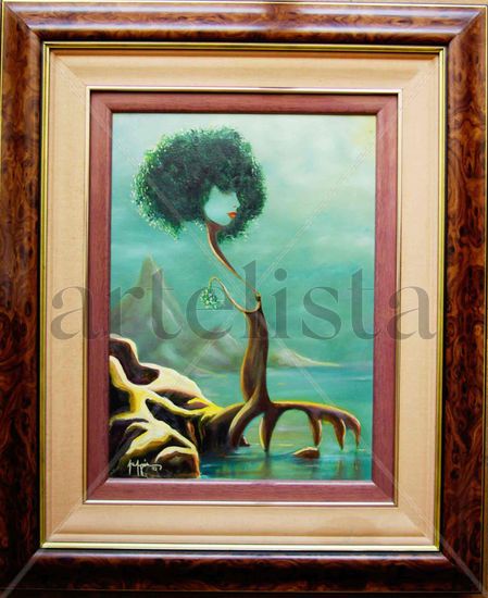 Arbol-ada Oil Canvas Figure Painting