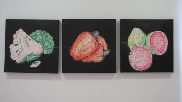 Guanabana, caujil y guayaba