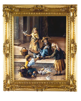 NIÑOS Óleo Lienzo Otros