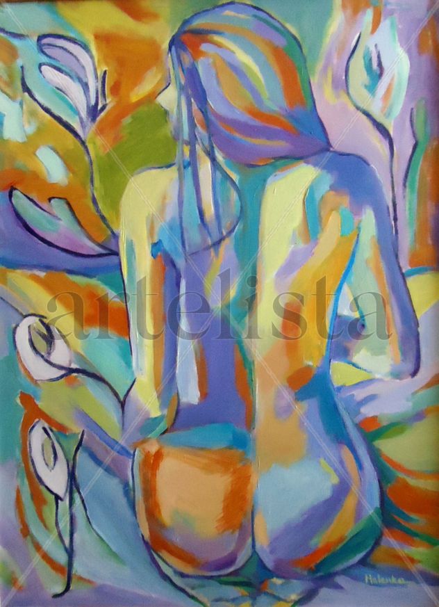"Seated Girl"