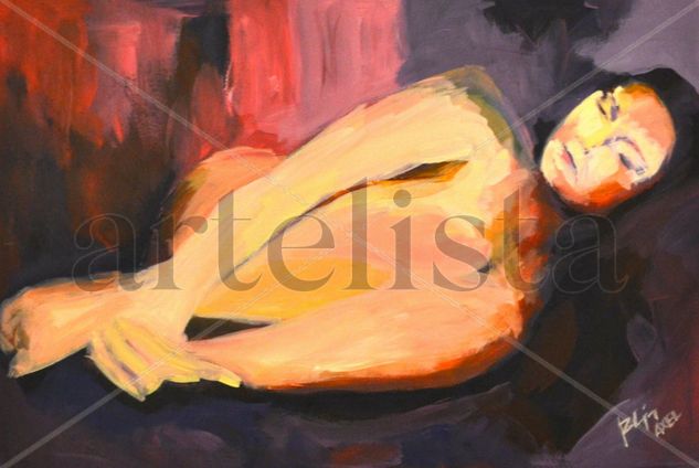 Soledad Oil Card Nude Paintings