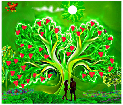 Arbol de  manzanas...