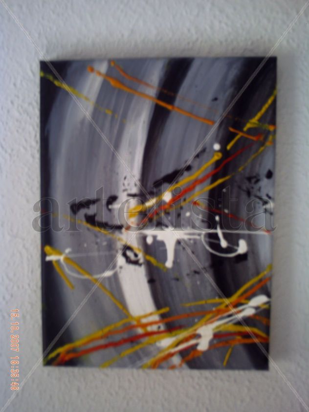 Detalle izquierdo de la obra "Movimiento"