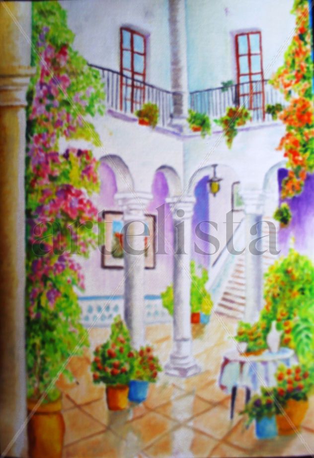 Patio de casa andaluza