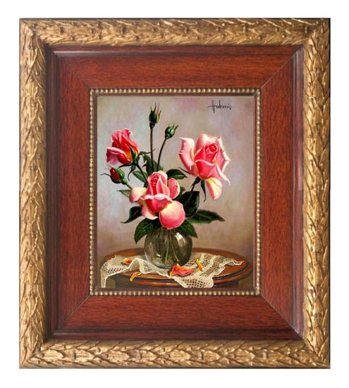 Roses Óleo Lienzo Otros