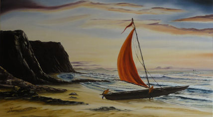 Zarpando de la caleta