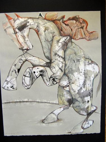 Caballo Mixed Media