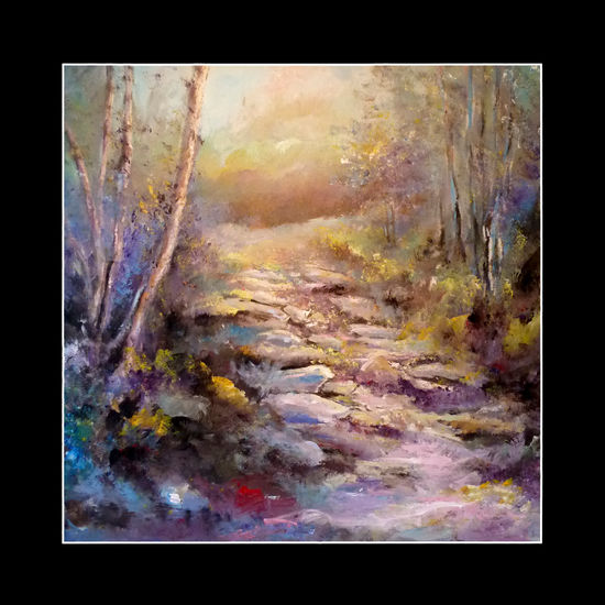 Ruta da Pedra e da Auga I Acrylic Canvas Landscaping