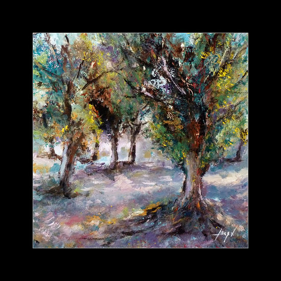 Carballeira da Pomba III Acrylic Panel Landscaping